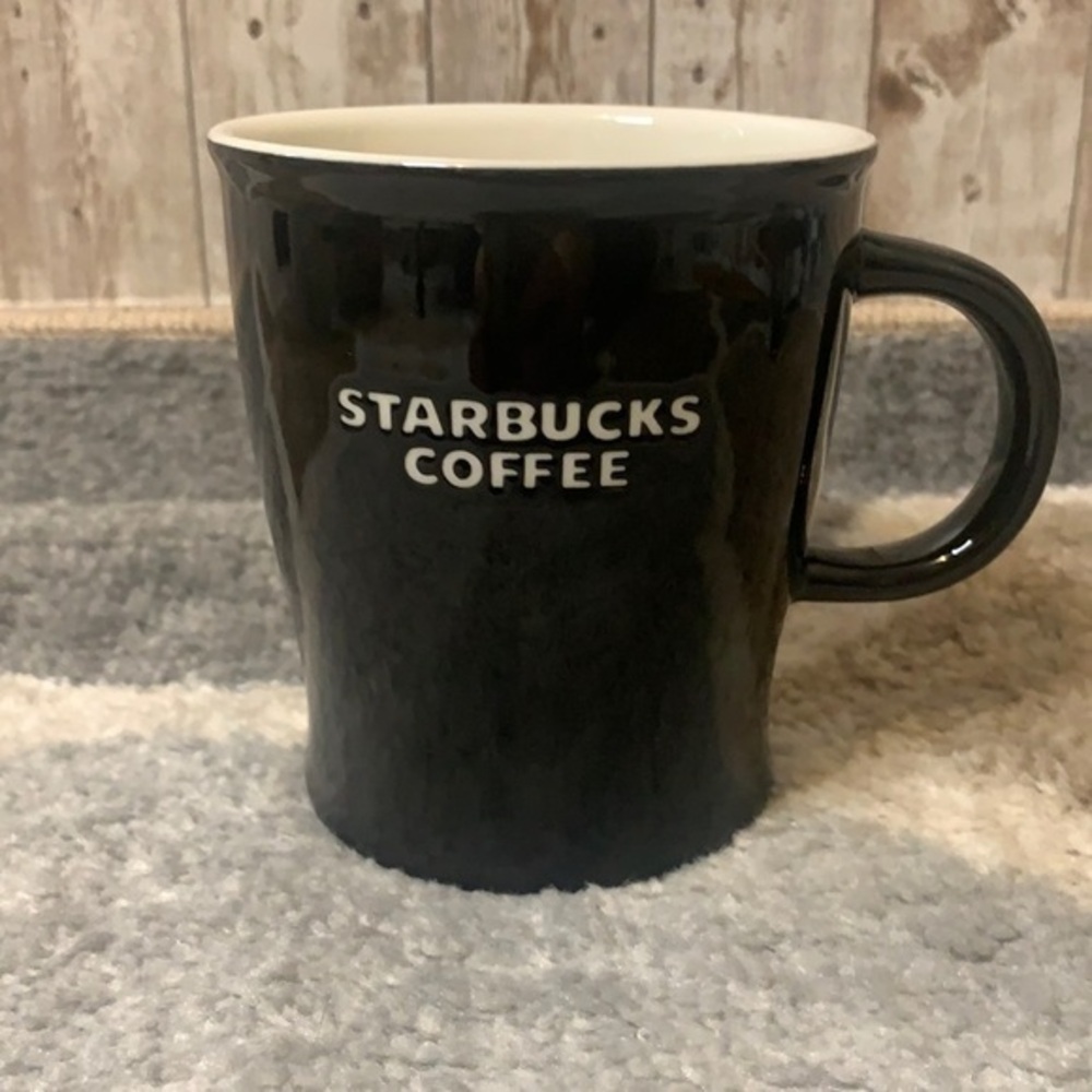 Starbucks New Black Bone China Cup 2008